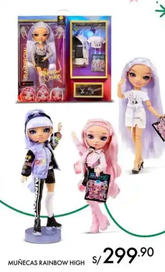 Wong Rainbow High Muñecas oferta
