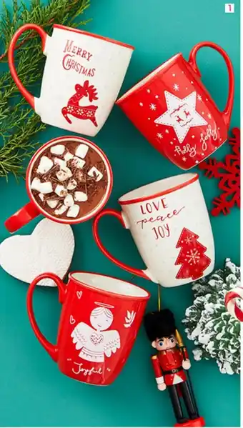 Plaza Vea Taza Surtida Navidad oferta