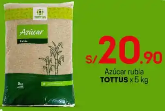 Tottus Azúcar Rubia Tottus 5kg oferta