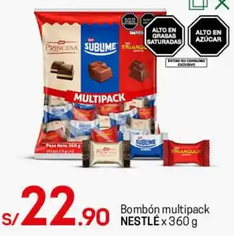 Tottus Bombón Multipack Nestlé 360g oferta
