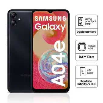 Tottus Galaxy a04e 3gb 32gb negro oferta
