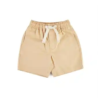 Tottus Short cordon bebe 9m naranja claro oferta