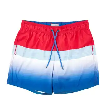 Tottus Ropa de baño rayas hombre xl rojo oferta