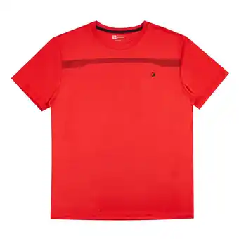 Tottus Polo contraste deportivo hombre l rojo oferta