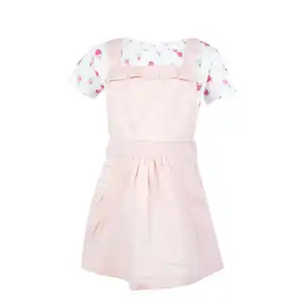 Tottus Vestido jumper bebe 6m durazno oferta