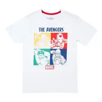Tottus Polo avengers 8 blanco oferta