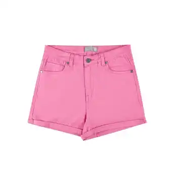 Tottus Short drill mujer 30 rosado oferta