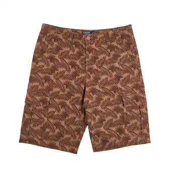 Tottus Short cargo full print hombre 38 marron claro oferta