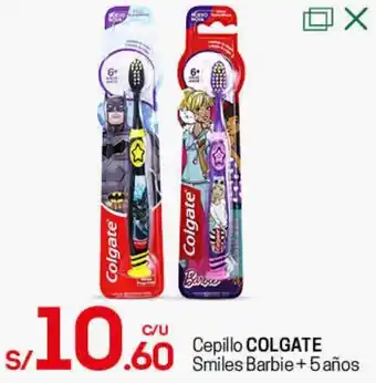 Tottus Cepillo Colgate Smiles Barbie+ 5 años oferta