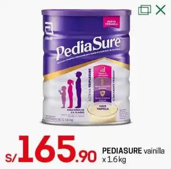Tottus Pediasure Vainilla 1,6kg oferta