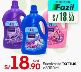 Tottus Suavizante Tottus 3000ml oferta