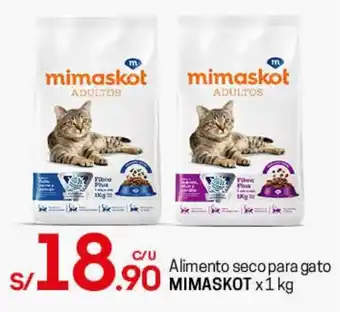 Tottus Alimento Seco para Gato Mimaskot 1kg oferta