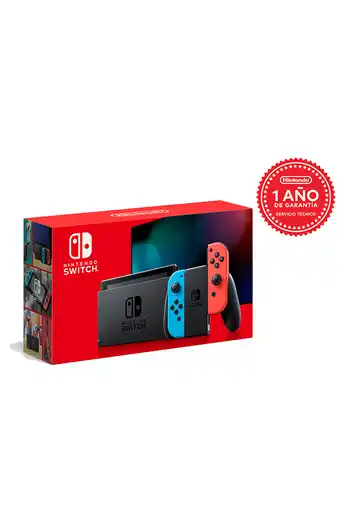 Tiendas EFE Consola nintendo switch neon 32gb oferta