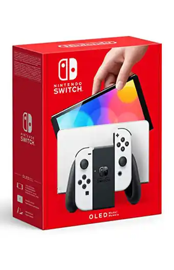 Tiendas EFE Consola nintendo switch modelo oled con white joy-con oferta