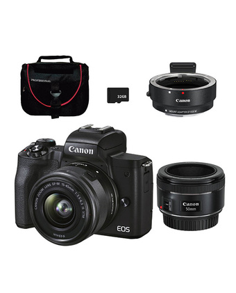 Tiendas EFE Cámara canon eos m50 mark ii - combo 66 oferta