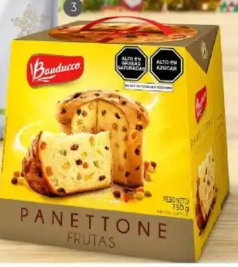 Metro Panetón Bauducco Caj. 750g oferta