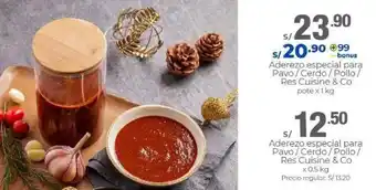 Metro Aderezo Especial para Pavo/Cerdo/Pollo/Res Cuisine & Co 0,5kg oferta