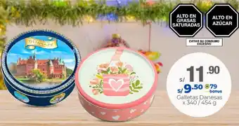 Metro Galletas Danesas 340/454g oferta