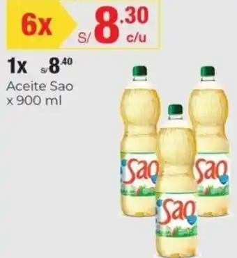 Metro Aceite Sao 900ml oferta