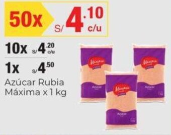 Metro Azúcar Rubia Máxima 1kg oferta