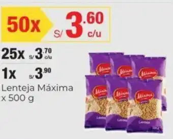 Metro Lenteja Máxima 1x500g oferta
