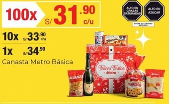 Metro Canasta Metro Básica oferta