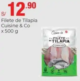 Metro Filate de Tilapia Cuisine & Co 500g oferta