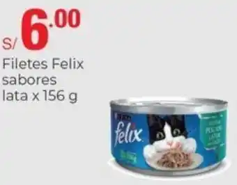 Metro Filetes Felix Sabores Lata 156g oferta
