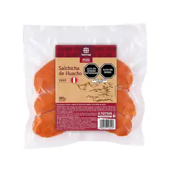 Tottus Salchicha de huacho tottus 300 g oferta
