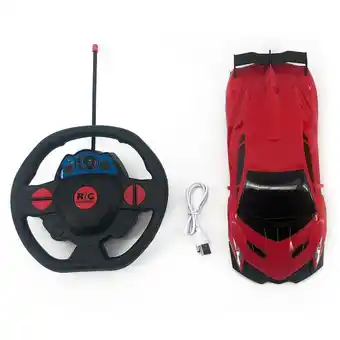 Tottus Rc auto 27 cm con control de timón oferta