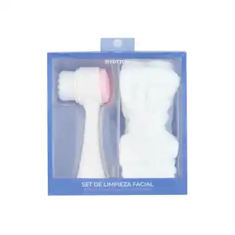 Tottus Set limpiador facial cepillo tottus + cintillo oferta