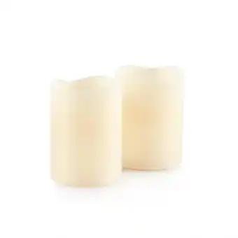 Tottus Pack x 2 velas led 10 cm oferta