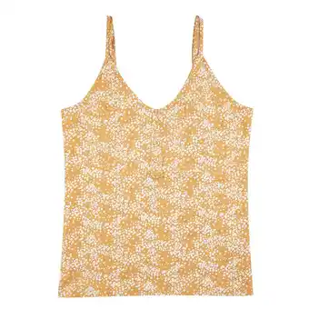 Tottus Bvd stretch full print mujer m mostaza oferta