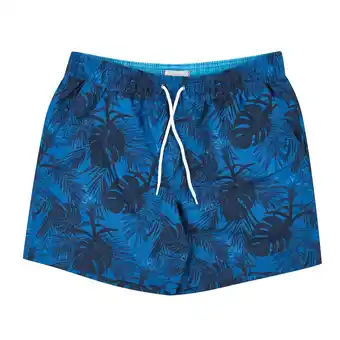 Tottus Ropa de baño full print hombre xl azul oferta