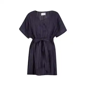Tottus Vestido correa mujer xl azul marino oferta