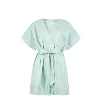 Tottus Vestido correa mujer l pistacho oferta