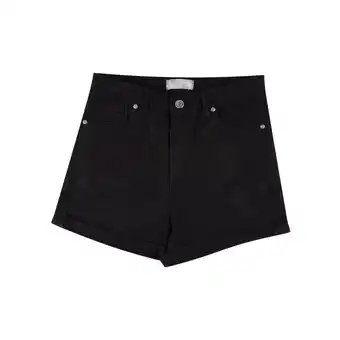 Tottus Short drill mujer 32 negro oferta