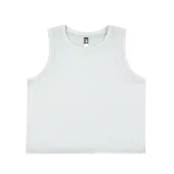 Tottus Polo crop deportivo mujer l verde agua oferta