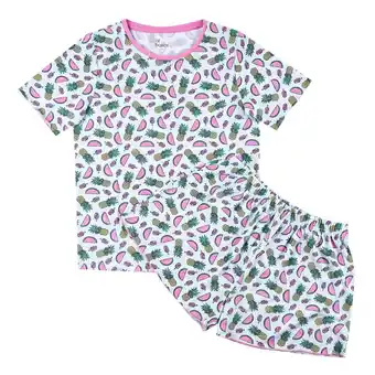 Tottus Pijama corta niña 12 aqua oferta