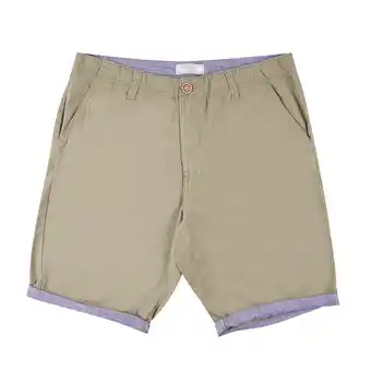 Tottus Short doblez hombre s verde oferta