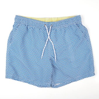 Tottus Ropa de baño full print hombre l azul oferta