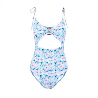 Tottus Ropa de baño hueco mujer m lila oferta