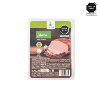 Tottus Jamón extra ahumado tottus 150 g oferta