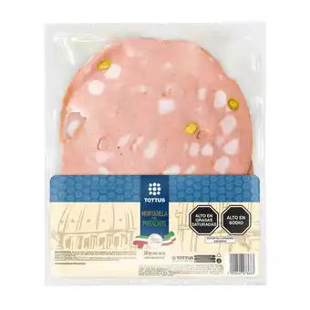 Tottus Mortadella con pistacho tottus 100 g oferta