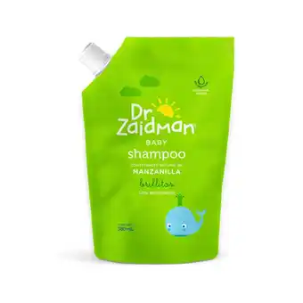 Tottus Shampoo baby manzanilla brillito dr zaidman 380 ml oferta