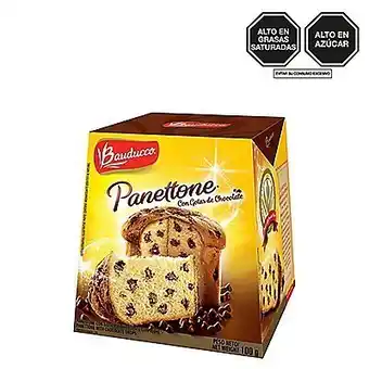 Tottus Paneton bauducco gotas chocol c/lch caja x100g oferta