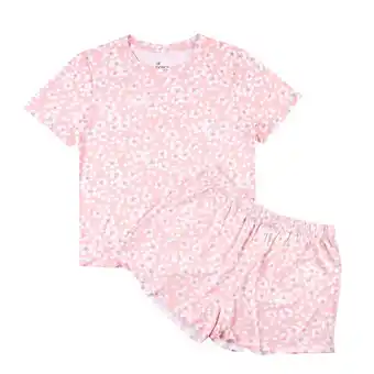 Tottus Pijama manga corta mujer xl durazno oferta