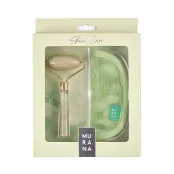 Tottus Set roller verde + pad desmaquillante murana oferta