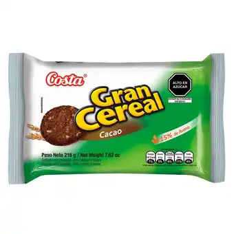 Tottus Galleta gran cereal cacao con avena 6 unidades oferta