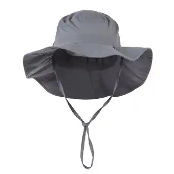 Tottus Gorro proteccion uv hombre talla unica gris oscuro oferta